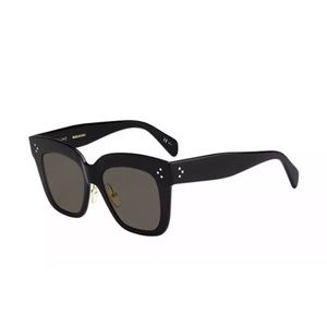 Celine Women CL/41444/S 06Z/2M Black Sunglasses